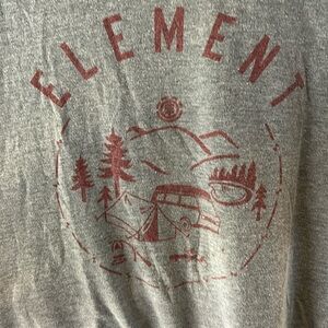 Men’s Element camping shirt; L